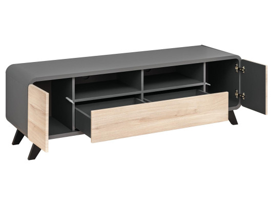 Soporte de TV Muebles de madera Sala de estar de lujo Mueble para TV Diseño moderno