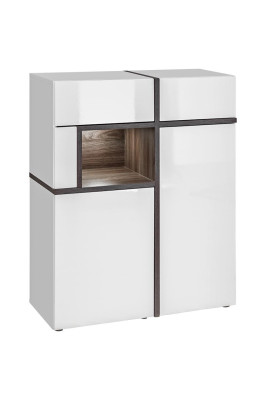 Muebles de diseño moderno armario blanco lujo sala de estar muebles madera nuevo.