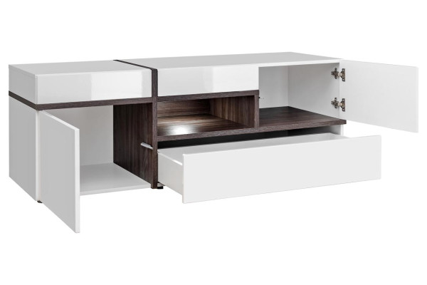 Conjunto de muebles de salón de pared, soporte de TV, estantería, diseño de lujo, moderno, nuevo.