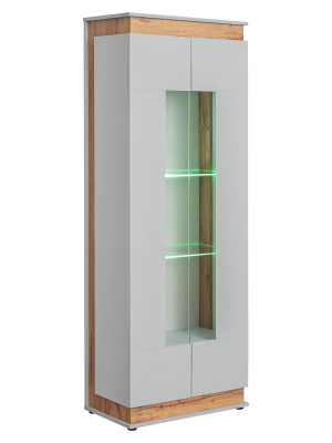 Vitrina blanca para sala de estar de lujo, armarios de madera muebles nuevos de diseñador