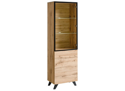 Vitrina de lujo para sala de estar, armario de madera moderna, mobiliario de diseño.