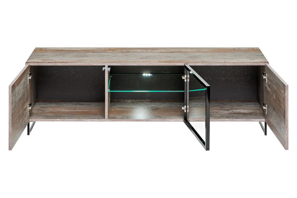 Soporte de televisión de lujo de diseño moderno, muebles de madera para sala de estar, nuevos.