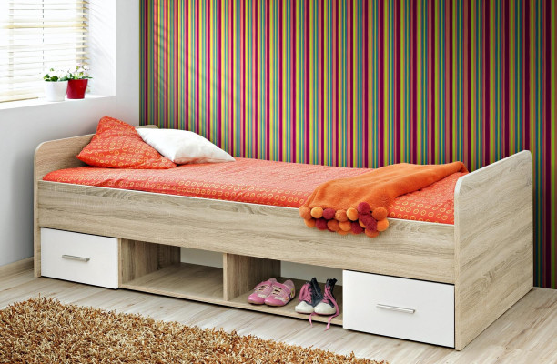 Cama juvenil habitación juvenil moderna cama para niños estilo diseñador cama para niños nuevo