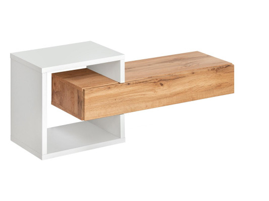 Conjunto de diseño de muebles de 4 piezas para la entrada. Moderna estantería de pared de diseño. Muebles nuevos.