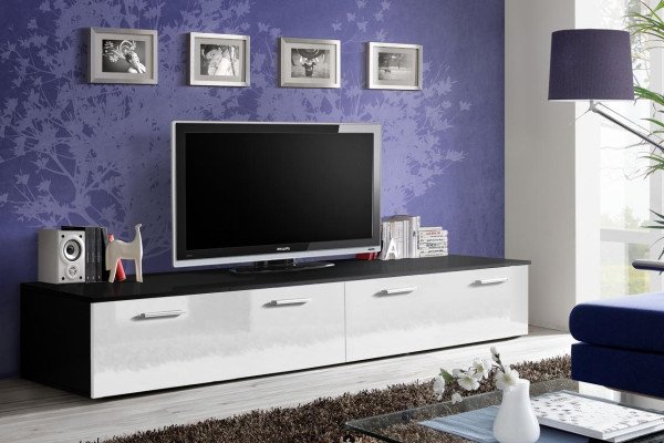 Soporte de TV RTV Bajo diseño de tablero de madera moderno para salón