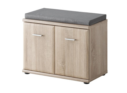 Armario para zapatos de madera gris, muebles de diseñador de lujo modernos