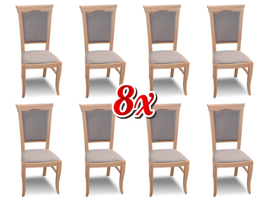 Conjunto Lehn Grupo de Diseñadores Nuevo Ess 8 sillas silla de comedor sillas de sala silla tapizada sillón