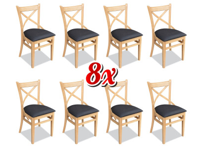 Sala de estar Restaurante Diseño de sala de estar Silla Conjunto de 8 sillas Sillón Gastronomía Nuevo