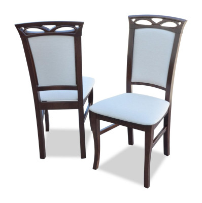 Juego de diseño de sillas tapizadas para comedor K12, conjunto completo de 8 sillas.