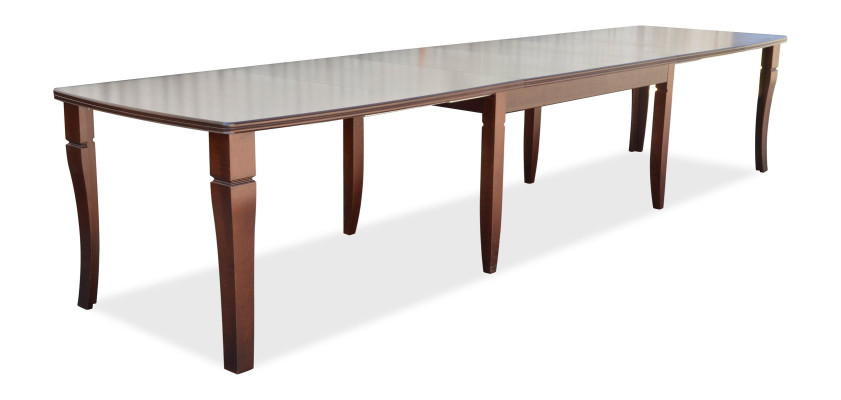 Diseñador de cocinas Mesa de comedor Mesa Sala de estar Madera Lujo Mesas 100x160/400cm Muebles