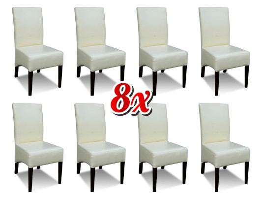 Conjunto de sillones de club de salón, juego completo nuevo, grupo de 8 sillas sillón.