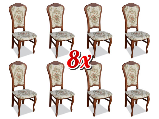 Conjunto completo de sillas de diseño para comedor. Juego de sillas 8 piezas nuevo.