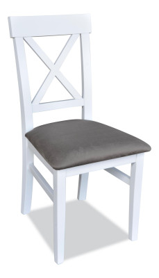 Sillas de comedor de tela juego de 8 sillas de diseñador de madera con tapizado de tela para uso gastronómico.