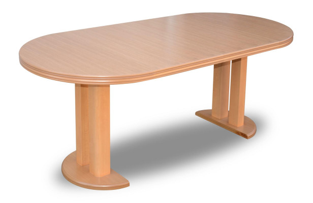 Mesa de comedor Mesa de cocina Restaurante Madera Mesas de comedor 90x90 Extensible 90x240cm