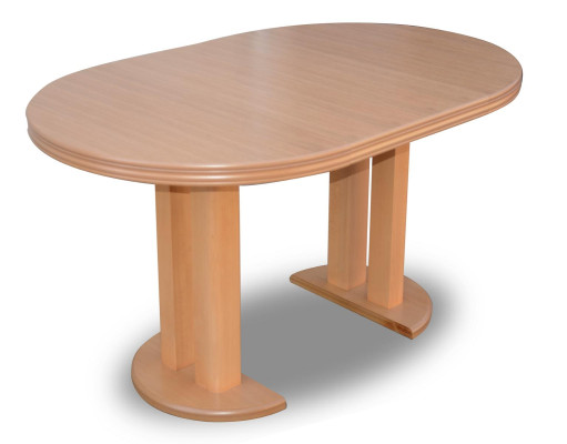 Mesa de comedor Diseño Madera Mesa de conferencias Mesa de reuniones extensible de 90x90 cm a 90x240 cm.
