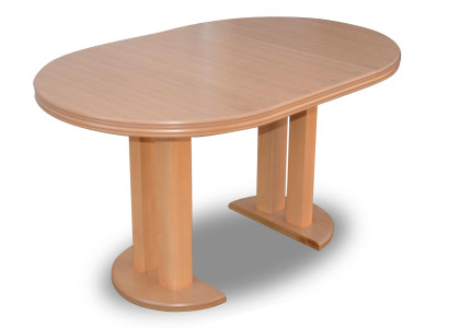 Mesa de comedor Diseño Madera Mesa de conferencias Mesa de reuniones extensible de 90x90 cm a 90x240 cm.