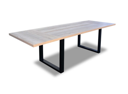 Mesa de comedor Mesa de comedor Esquina de comer Mesa Comedor Moderno Madera Marrón