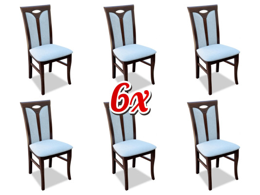 Conjunto de sillones Lounge Set Ess 6x Silla Diseño Tela Asiento Sillas Grupo