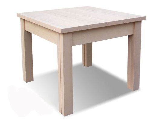 Mesa Mesa de comedor Mesa de madera XXL Mesa de conferencia S24 90x90cm Extensible