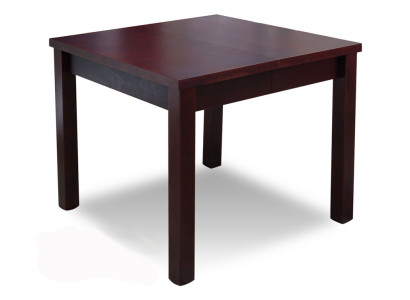 Mesa Mesa de comedor Mesa de madera XXL Mesa de conferencia 100 x 100 cm Extensible 100x250 cm