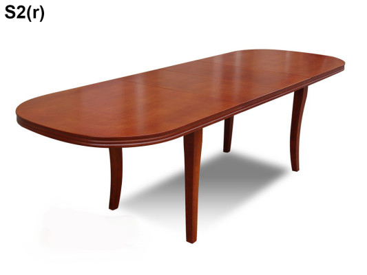 Mesa Mesa de comedor Mesa de madera XXL Mesa de conferencia 100X250cm Extensible 250X350cm
