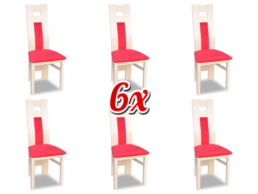 Grupo de tela de sala de estar de comedor de sillas de comedor de sillas 6x mesa de sillas de restaurante de sillas nuevas