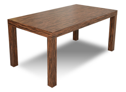 Mesa extensible de diseño decorativa de madera para la sala de estar y el comedor.