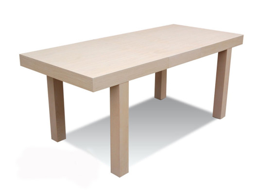 Mesa Mesa de comedor Mesa de madera XXL Mesa de conferencia 80 x 140cm Extensible 140x180 cm