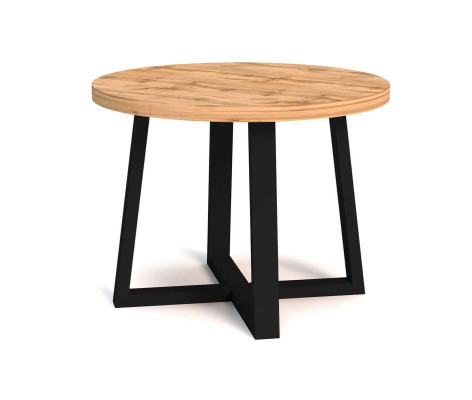 Mesas redondas de comedor Muebles de mesa de madera Estilo moderno Mesa de madera nueva