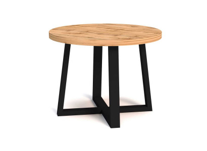 Mesas redondas de comedor Muebles de mesa de madera Estilo moderno Mesa de madera nueva