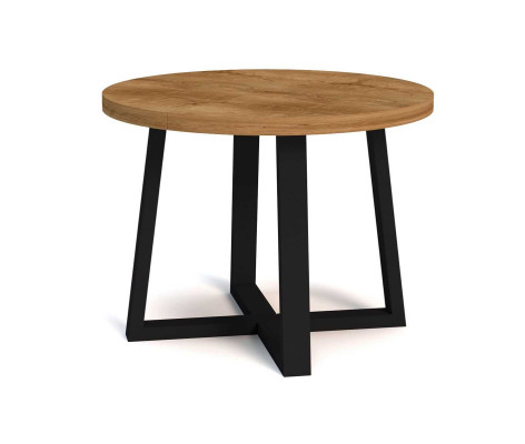 Mesas redondas de comedor Muebles de mesa de madera Estilo moderno Mesa de madera nueva