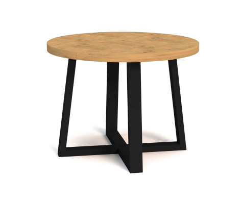 Mesas redondas de comedor Muebles de mesa de madera Estilo moderno Mesa de madera nueva
