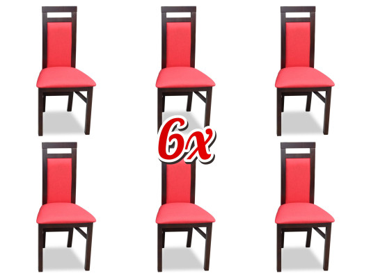 Silla de salón Conjunto de grupo Silla de comedor Grupo completo de 6 sillas de salón