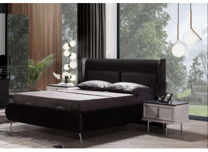 Camas de diseñLujoso set de cama con 2 mesitas de noche 3 piezas dormitorio Nuevo.