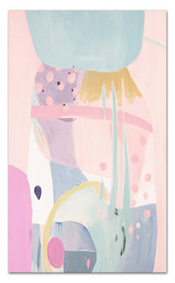 Pinturas abstractas modernas de óleo sobre lienzo, imágenes auténticas hechas a mano. Cuadros de óleo.