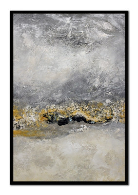 Abstracto Moderno Pintura al óleo Lienzo Imagen real Hecho a mano Imágenes Pinturas al óleo