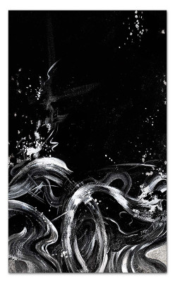 Abstracto Moderno Cuadro de óleo Pintura Imagen Lienzo Galería de arte real Imágenes Pinturas al óleo