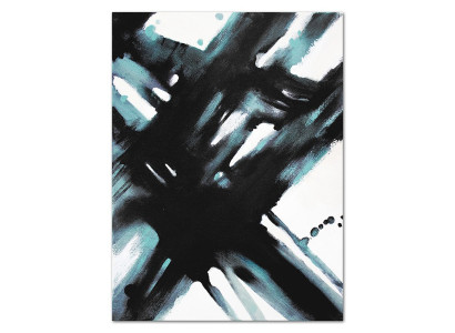 Cuadros Pinturas al óleo Pinturas al óleo pintadas a mano Bastidor Abstracto Arte moderno Imagen óleo Nuevo