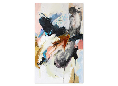 Cuadros Pinturas al óleo Pinturas al óleo pintadas a mano Bastidor abstracto Arte moderno Cuadro Aceite Nuevo
