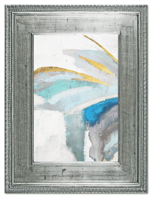 Pintura abstracta Cuadro al óleo Imagen Hecho a mano Imágenes abstractas Pinturas al óleo 92x122 cm Nuevo