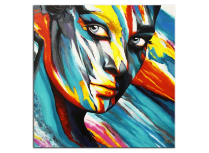 Verdaderas obras de arte pintadas a mano en lienzo, cuadros de arte abstracto para loft, óleos de gran tamaño.