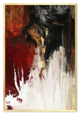 Arte moderno pintura al óleo abstracta