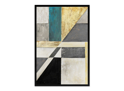 Pinturas al óleo auténticas modernas Cuadro pintado a mano Pinturas abstractas sobre lienzo.