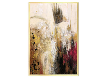 Cuadro al óleo moderno abstracto en lienzo pintura hecha a mano verdadera pintura de cuadros al óleo.