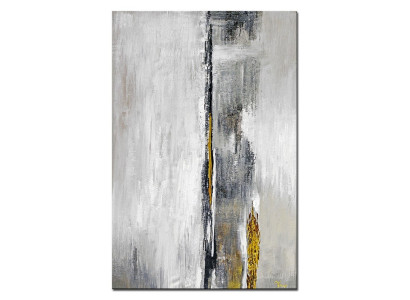 Pintura al óleo Cuadro Lienzo Verdadera Obra de Arte a Mano Cuadros Pintura al óleo Abstracto 60x90cm