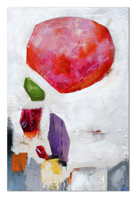 Pintura abstracta Cuadro al óleo Imagen Hecho a mano Imágenes abstractas Cuadros al óleo 60 x 90 cm Nuevo
