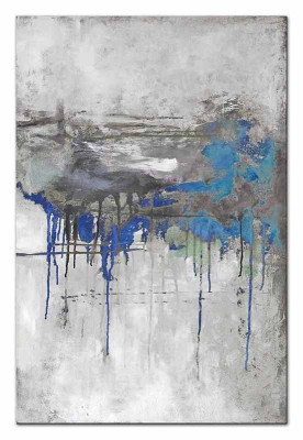 Cuadros al óleo Abstractos Pinturas Modernas Cuadro al óleo Imagen auténtica Lujo Artesanía Abstracta