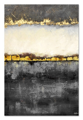 Pintura al óleo cuadro lienzo auténtico trabajo a mano cuadros pinturas al óleo abstracto 60x90cm