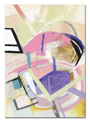 Abstracto Cuadros al óleo Moderno Pintura al óleo Pinturas lienzo Imagen real Hecho a mano