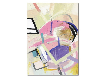 Abstracto Cuadros al óleo Moderno Pintura al óleo Pinturas lienzo Imagen real Hecho a mano
